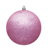 483657-4 Pink Sequin Ball Christmas Tree Ornament (6 pack) (N591079DQ)